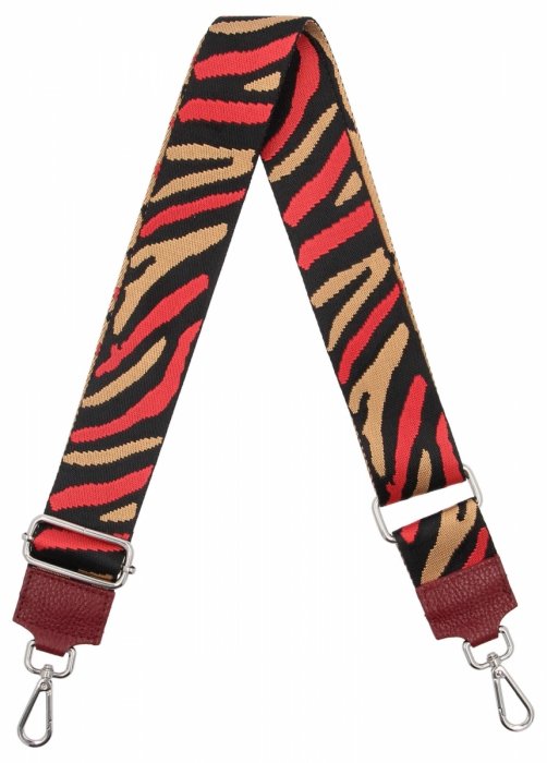 Módní pás na tašku Moro PA002 Bordový/Černý