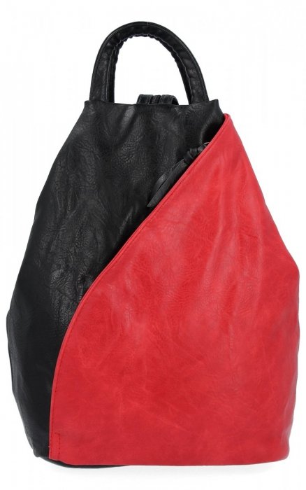 Dámská kabelka batůžek Hernan červená HB0137