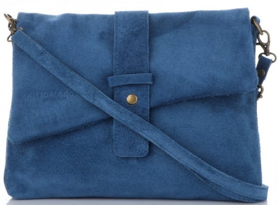 Kožené kabelka listonoška Vittoria Gotti jeans V2003