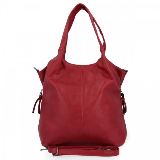 Női Táská shopper bag Hernan piros HB0293