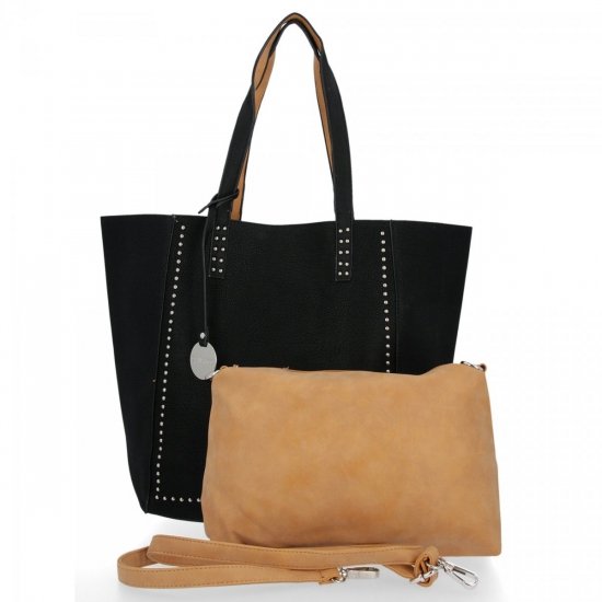 Női Táská shopper bag Diana&amp;Co fekete DTL165-3