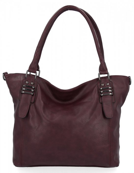 Női Táská shopper bag Hernan bordó HB0397