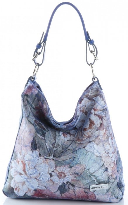 Bőr táska shopper bag Vittoria Gotti V7