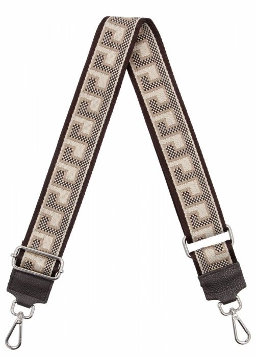 Modny Pasek Do Torebki H01 Czekoladowy