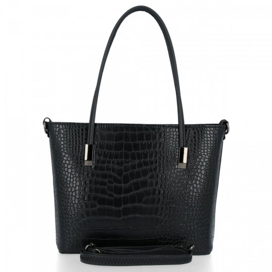 GEANȚĂ DE DAMĂ clasică BEE BAG negru 1956-03L