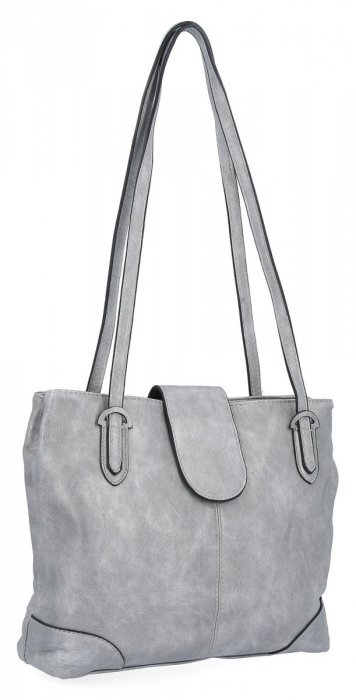 GEANȚĂ DE DAMĂ shopper bag Hernan gri deschis HB0225
