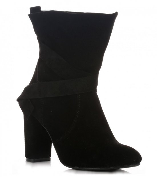 botine de damă Inny negru 550