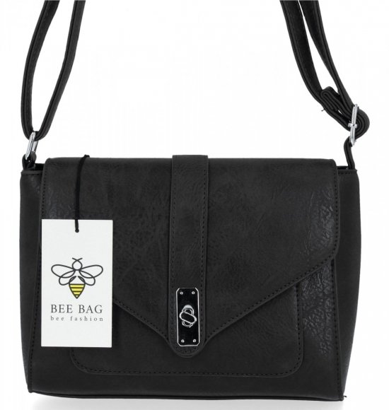 GEANȚĂ DE DAMĂ clasică BEE BAG negru 1002S18