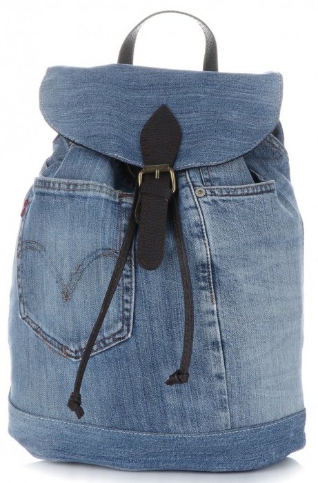 Dámska kabelka batôžtek Vittoria Gotti jeans 80025