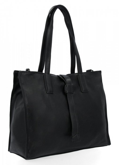 Dámska kabelka shopper bag Hernan čierna HB0192-1