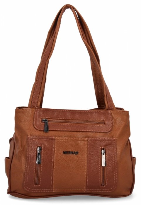 Dámská kabelka shopper bag Hernan ryšavá 3892-1