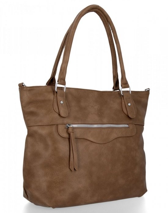 Dámska kabelka listonoška BEE BAG khaki 1302L92