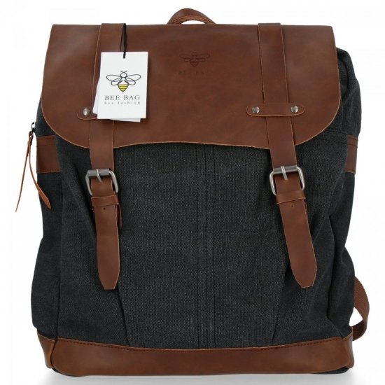 Dámska kabelka batôžtek BEE BAG čierna 912-31
