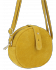 Kožené kabelka listonoška Vittoria Gotti žlutá V20CMS