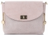 Kožené kabelka listonoška Vittoria Gotti pudrová růžová V71013