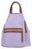 Dámská kabelka batůžek Herisson světle fialová 1502H302