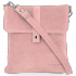 Kožené kabelka univerzální Vittoria Gotti pudrová růžová B17
