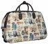 Cestovní taška na kolečkách s výsuvnou rukojetí Or&Mi Parisian Style Multicolor Béžová