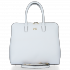 Bőr táska kuffer Vittoria Gotti fehér V2392