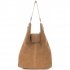 Bőr táska shopper bag Vittoria Gotti vörös V3292C