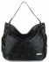 Bőr táska shopper bag Vittoria Gotti fekete V8818
