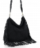 Bőr táska univerzális Vittoria Gotti fekete B60