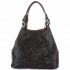 Bőr táska shopper bag Vittoria Gotti csokoládé V80049