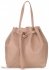 Bőr táska shopper bag Genuine Leather púderrózsaszín 1158