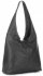 Bőr táska shopper bag Vittoria Gotti szürke V3L