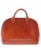 Bőr táska kuffer Vera Pelle 424 (2 vörös