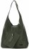 Bőr táska shopper bag Vittoria Gotti palackzöld V8804