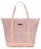 Bőr táska shopper bag Vittoria Gotti rózsaszín V2939