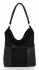 Bőr táska shopper bag Roberto Ricci fekete 19141