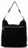 Bőr táska shopper bag Genuine Leather fekete 1330