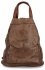 Miejski Plecak Damski firmy Herisson 1552L2043 Ziemisty