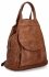 Miejski Plecak Damski firmy Herisson 1552L2043 Rudy