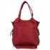 Uniwersalne Torebki Damskie Hernan Shopper Bag XL Czerwona