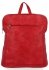 Duży Plecak Damski XL firmy Hernan HB05017-L Czerwony
