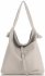GEANȚĂ DIN PIELE shopper bag Vittoria Gotti bej deschis V5701
