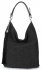 GEANȚĂ DIN PIELE shopper bag Genuine Leather negru G100
