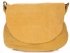 GEANȚĂ DIN PIELE tip poștaș Genuine Leather galben 1324