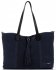 GEANȚĂ DIN PIELE shopper bag Vittoria Gotti bleumarin V3076