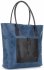 GEANȚĂ DIN PIELE shopper bag Genuine Leather gri deschis 358