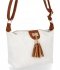 GEANȚĂ DE DAMĂ universală BEE BAG alb 0802S17