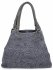 GENȚĂ DIN PIELE shopper bag Vittoria Gotti indigo 5566-Sin