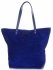 GEANȚĂ DIN PIELE shopper bag Vittoria Gotti cobalt V915