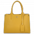 Kožené kabelka kufrík Vittoria Gotti horčicová V554050