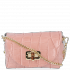 Kožené kabelka listonoška Vittoria Gotti púdrová ružová B30