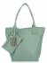Dámska kabelka shopper bag Hernan zelená HB0339