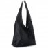 Kožené kabelka shopper bag Vittoria Gotti čierna V31